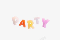 蜡烛party字体素材