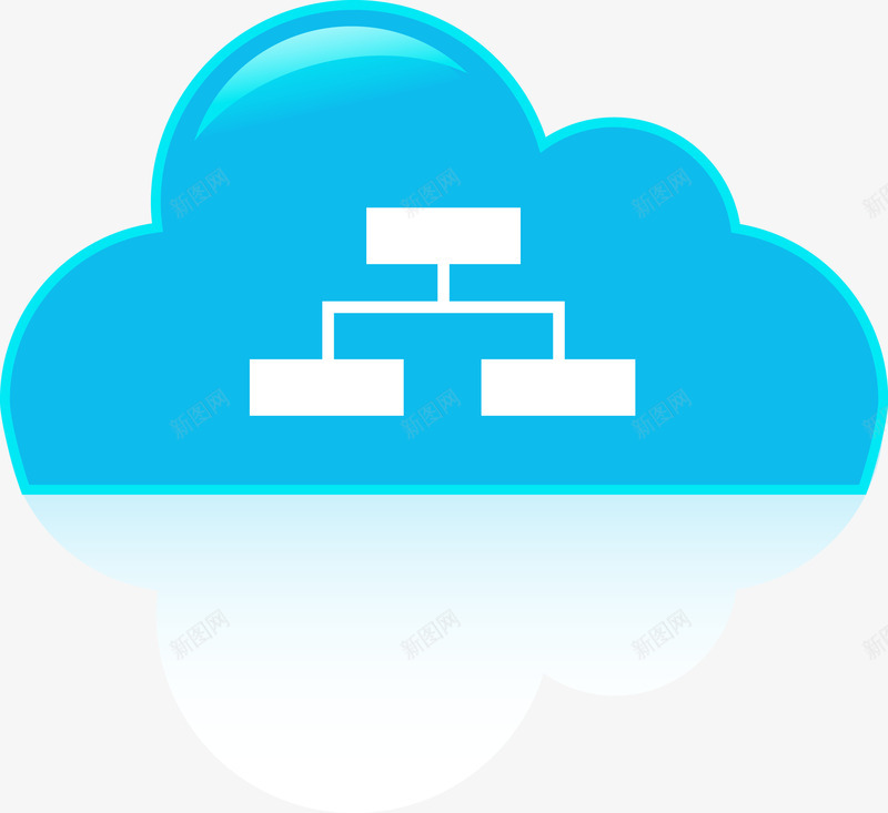 蓝色数据云端图图标png_新图网 https://ixintu.com 云 云服务 云系统图标 云计算图标 云资源 互联网 分销 图标 电脑图标 立体云朵 网络信息科技 蓝色 计算 计算机