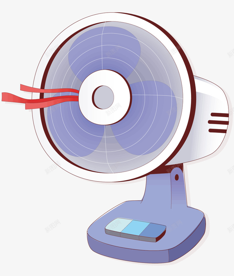 一台新风扇png免抠素材_新图网 https://ixintu.com 冰爽夏日 夏天 小帮手 生活用品 电器 风扇