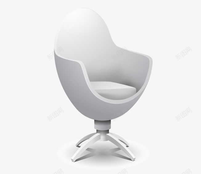 白色座椅图标png_新图网 https://ixintu.com 创意图标 图标 图案 家居 座位 扁平化图标 标志 椅子 立体化图标 网页