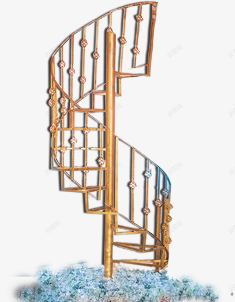 龙珠和旋转楼梯片png免抠素材_新图网 https://ixintu.com 图片 旋转 楼梯 盘旋楼梯 素材