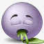 呕吐的脸表情符号GreenE图标png_新图网 https://ixintu.com emoticon face vomited 呕吐 呕吐的脸表情符号GreenEmotiocnsIcons免费下载 的脸 表情符号