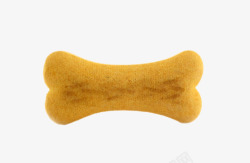 黄色可爱动物的食物骨头狗粮饼干素材
