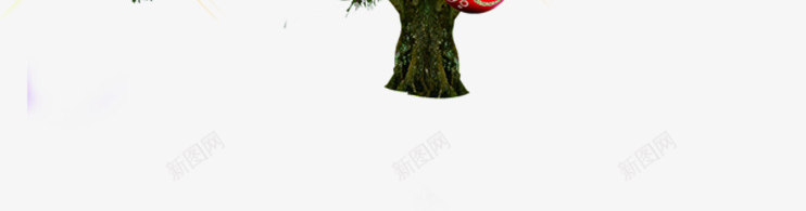 圣诞树圣诞节展架片png免抠素材_新图网 https://ixintu.com 图片 圣诞树 圣诞节 素材