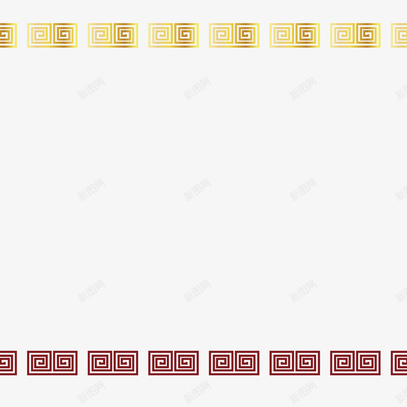 奢华回形纹png免抠素材_新图网 https://ixintu.com 2017年图片下载 2017年鸡年免费PNG图片 中国风 典雅 春节PNG下载 金色 除夕图片下载 鸡年PNG图 鸡年节日图
