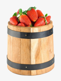 一桶草莓一桶草莓高清图片