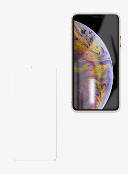 手机钢化玻璃膜反光的iPhoneX系列手机以及手机膜高清图片