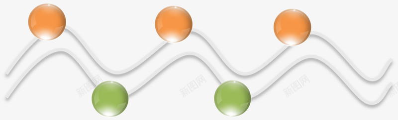 曲线圆球png免抠素材_新图网 https://ixintu.com 圆球 曲线 步骤 流程图
