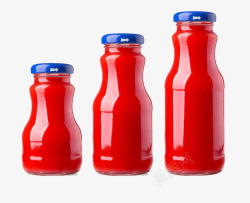 水果罐瓶装番茄酱高清图片