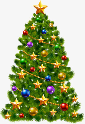 绿色圣诞树圆球装饰png免抠素材_新图网 https://ixintu.com 圆球 圣诞树 绿色 装饰