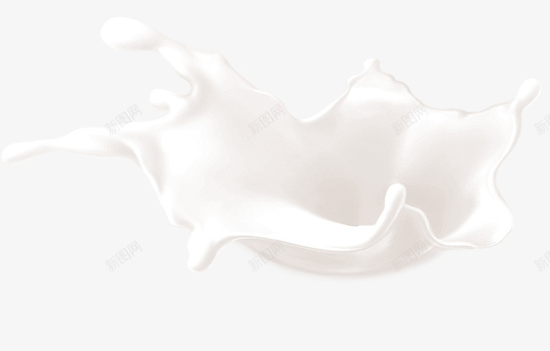 白色卡通牛奶png免抠素材_新图网 https://ixintu.com 卡通 牛奶 白色 设计