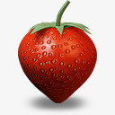 新鲜水果食物草莓图标png_新图网 https://ixintu.com 图标 新鲜 水果 草莓 食物
