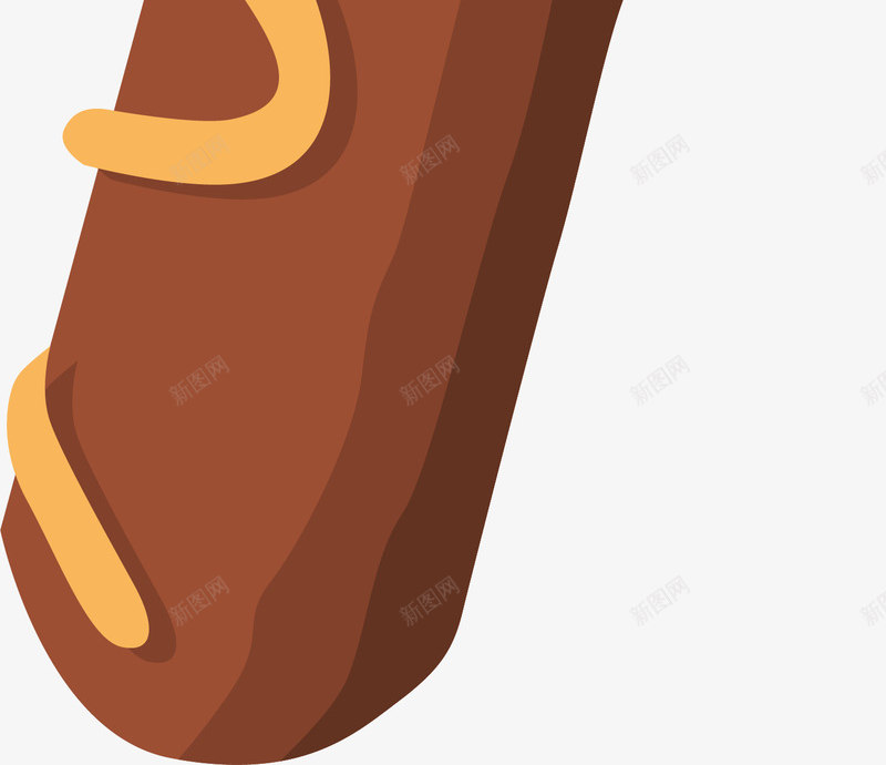 褐色巧克力棒零食png免抠素材_新图网 https://ixintu.com 卡通 巧克力块 巧克力棒 矢量图案 零食 食物