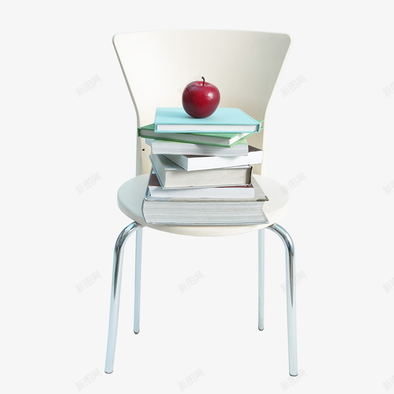 凳子上放了一堆书png免抠素材_新图网 https://ixintu.com 书 书籍 凳子 凳子上放了一堆书