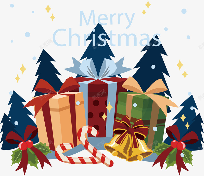 圣诞派对礼物堆png免抠素材_新图网 https://ixintu.com 圣诞礼物 圣诞节 矢量png 礼物 礼物堆 精美礼物盒