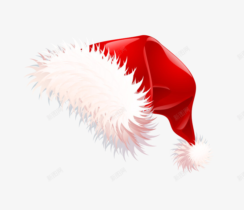 圣诞帽卡通圣诞帽png免抠素材_新图网 https://ixintu.com 卡通 圣诞帽