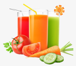 西红柿蔬菜汁健康养生高清图片