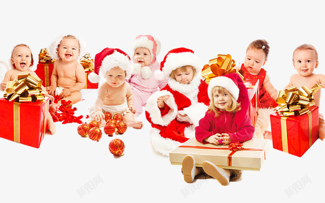 婴儿圣诞节礼物png免抠素材_新图网 https://ixintu.com png素材 圣诞节 婴儿 礼物