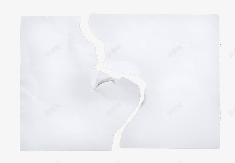 白色撕裂皱纹纸张png免抠素材_新图网 https://ixintu.com 撕裂 白色 皱纹 皱纹纸 空白 纸 纸张