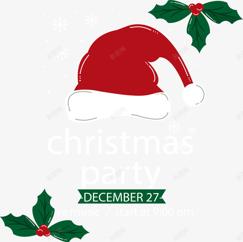 圣诞节派对红色圣诞帽矢量图ai免抠素材_新图网 https://ixintu.com 圣诞帽 圣诞派对 圣诞节 派对 派对海报 矢量png 红色圣诞帽 矢量图