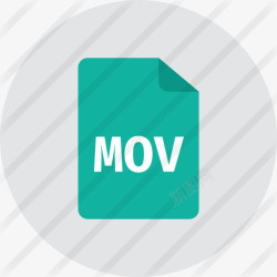 MOV文件MOV图标高清图片