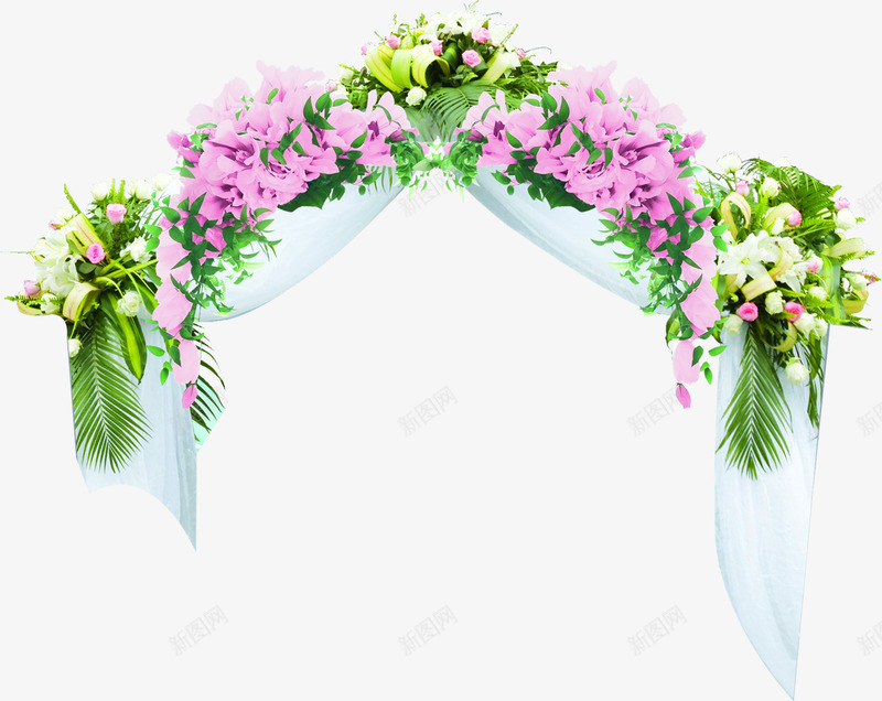 摄影结婚现场花朵png免抠素材_新图网 https://ixintu.com 摄影 现场 结婚 花朵
