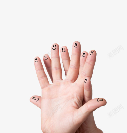 创意手指表情png免抠素材_新图网 https://ixintu.com 可爱 小人 手指 表情