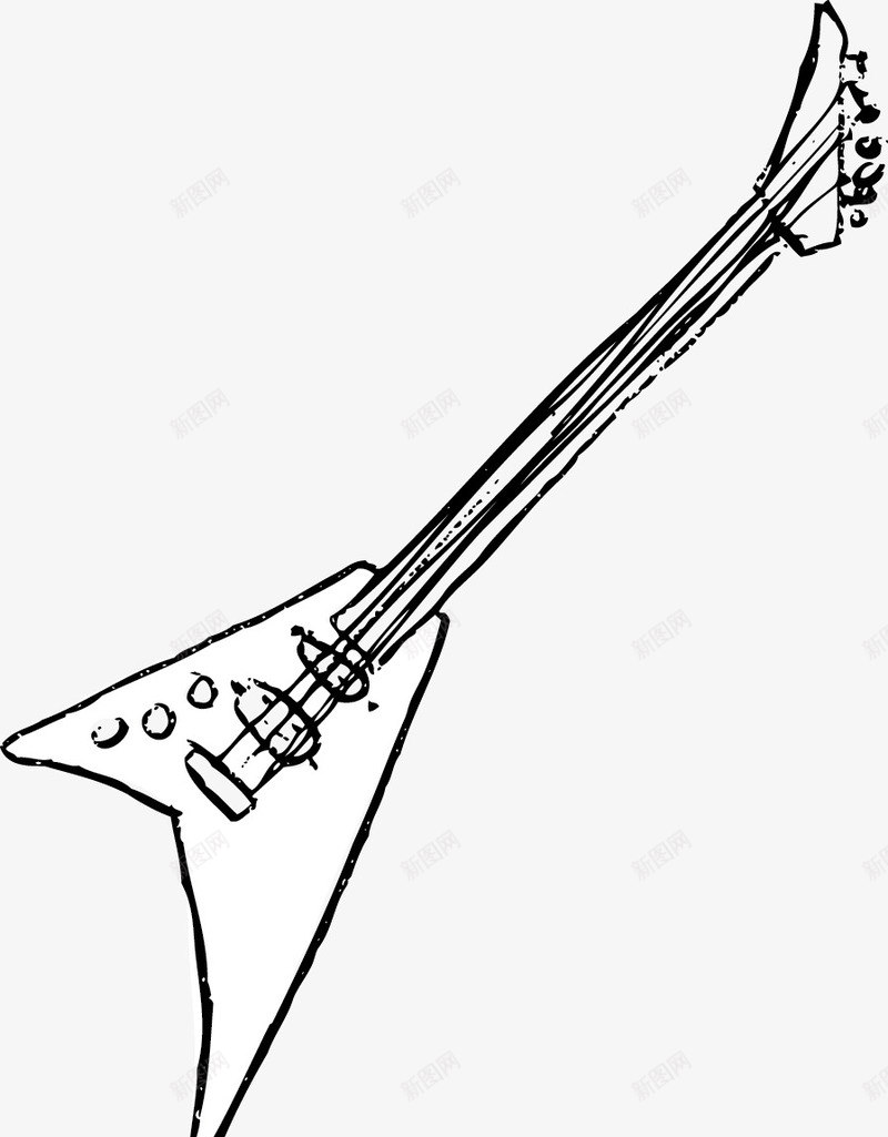 音乐元素乐器吉他矢量图eps免抠素材_新图网 https://ixintu.com 乐器 吉他 音乐元素 矢量图