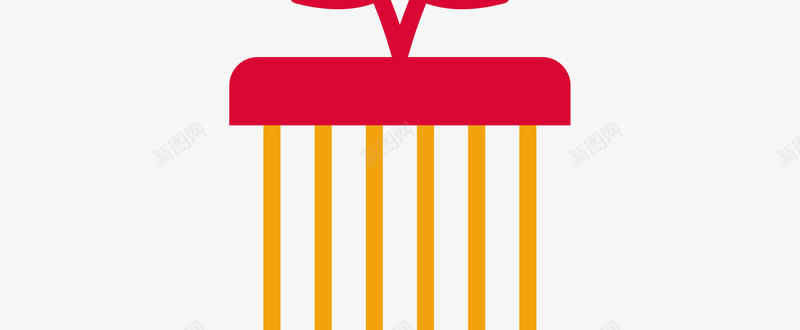 新年红色喜庆挂饰png免抠素材_新图网 https://ixintu.com 中国风 传统图案 卡通 吊饰 挂饰 红色