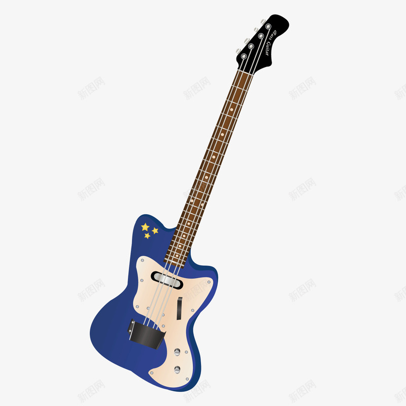 时尚吉他乐器西式乐器矢量图ai免抠素材_新图网 https://ixintu.com 乐器 吉他 时尚 西式乐器 矢量图