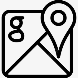 navigate方向谷歌线图标位置标志图导航标高清图片