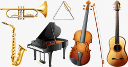 琴房宣传古典音乐矢量图图标高清图片