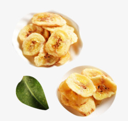冻干香蕉片香蕉脆片香蕉干高清图片