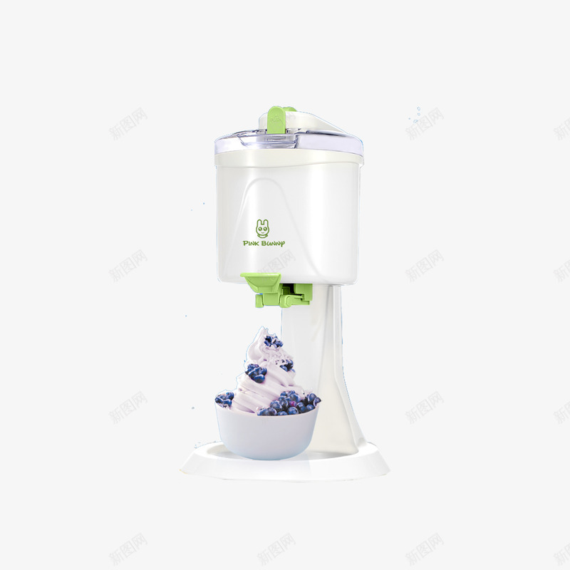迷你便携式冰淇淋机png免抠素材_新图网 https://ixintu.com 全自动 冰淇淋机 家用 小型 雪糕机