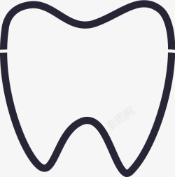 断牙缺牙断牙icon图标高清图片
