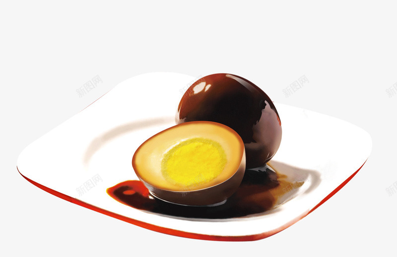 卤蛋海报png免抠素材_新图网 https://ixintu.com 卤蛋 卤蛋海报设计 卤蛋饭 广告设计 食品