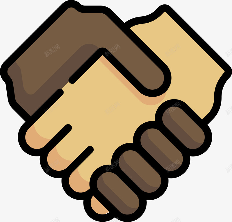 有意合作图标png_新图网 https://ixintu.com 卡通图标 友谊合作 合作伙伴 商业伙伴 商务合作 商务谈判 握手 握手ico 握手icon 达成协议