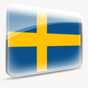 欧盟旗帜图标瑞典dooff图标