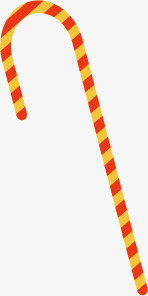 圣诞老人拐杖png免抠素材_新图网 https://ixintu.com 卡通 可爱 圣诞元素 圣诞老人拐杖 平面设计