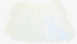 雪纺面料白色蕾丝裙子高清图片