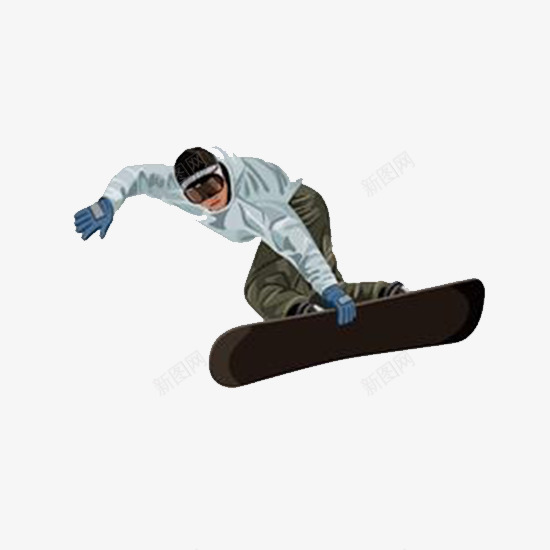 滑雪的人png免抠素材_新图网 https://ixintu.com 人 滑板 滑雪 滑雪素材