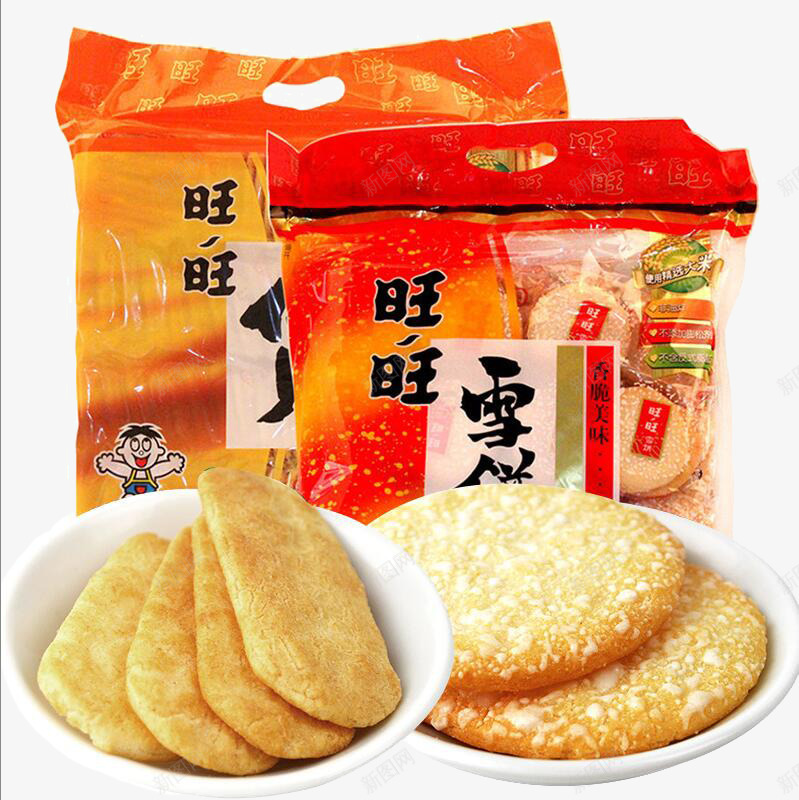 旺旺仙贝png免抠素材_新图网 https://ixintu.com 产品实物 仙贝 旺旺 雪饼 零食