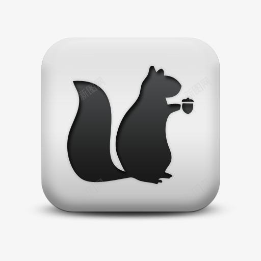 不光滑的白色的广场图标动物动物png_新图网 https://ixintu.com animal animals icon matte sc square squirrel white 不光滑的 动物 图标 广场 松鼠 白色的