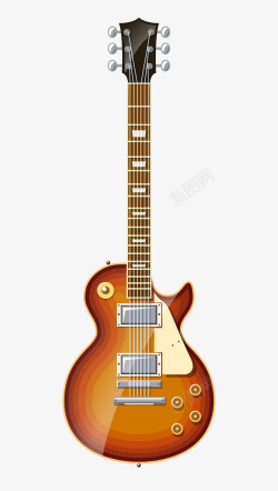 吉他卡通简约乐器装饰海报高清图片