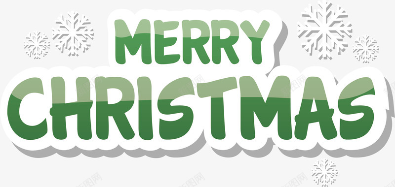 绿色英文圣诞节快乐png免抠素材_新图网 https://ixintu.com merryChristmas 圣诞快乐 圣诞节 矢量png 绿色圣诞快乐 雪花花纹