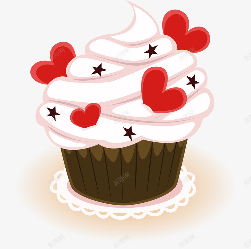 可爱蛋糕png免抠素材_新图网 https://ixintu.com 可爱蛋糕 巧克力 底纹 彩球 时尚 梦幻 玫瑰 节日庆祝 蜡烛