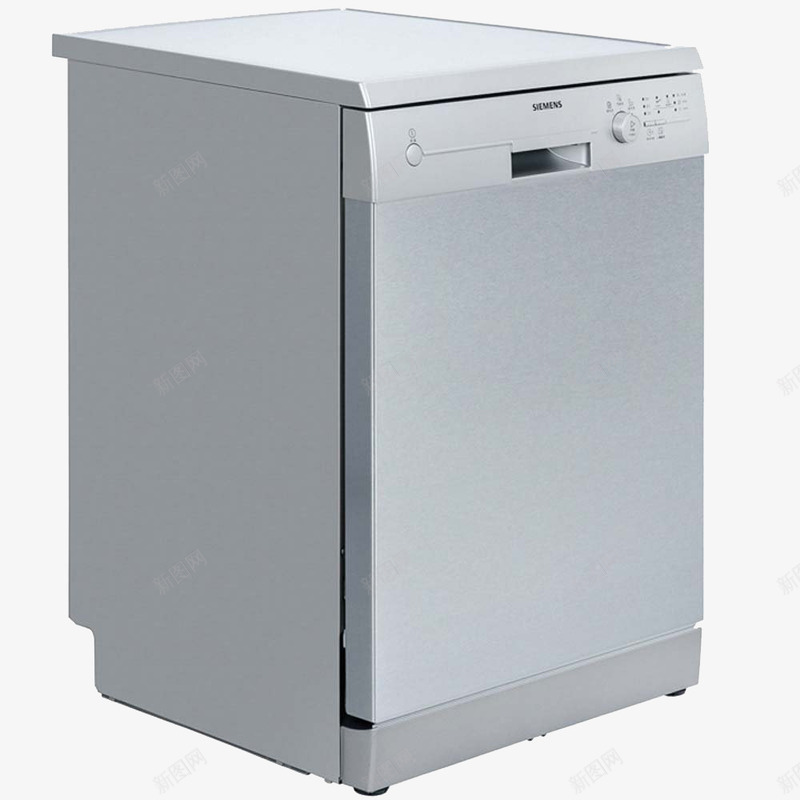 大容量洗碗机png免抠素材_新图网 https://ixintu.com 大容量 实物 家用 嵌入式 洗碗机 银色
