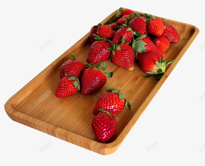 红草莓png免抠素材_新图网 https://ixintu.com 产品实物 木抽屉 红草莓 草莓
