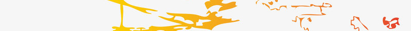 橘色油漆装饰矢量图eps免抠素材_新图网 https://ixintu.com 手绘 橘色 油漆 泼墨 装饰 矢量图