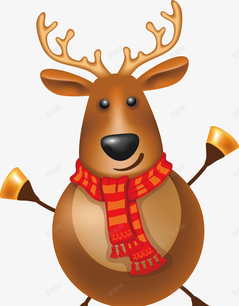 圣诞麋鹿png免抠素材_新图网 https://ixintu.com 圣诞快乐 圣诞挂件 圣诞狂欢 圣诞礼物 圣诞老人 圣诞背景 圣诞节装饰 圣诞装饰 海报插图 麋鹿